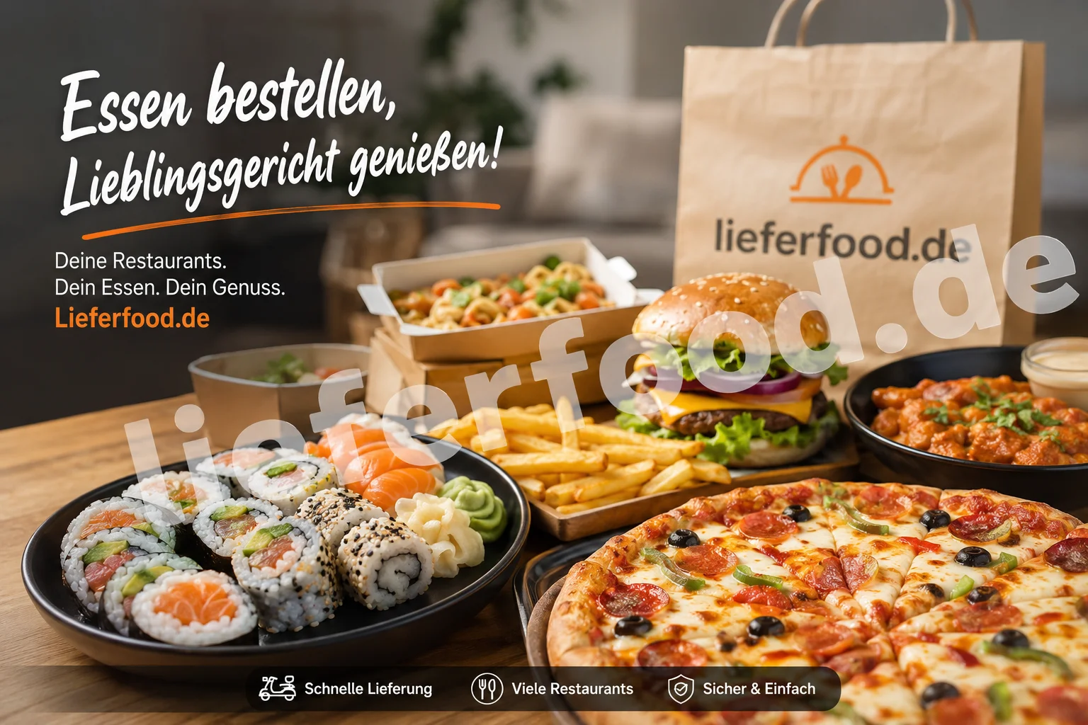 Essen bestellen in Deutschland: Food Delivery einfach, schnell und bequem mit Lieferfood.de Griesheim, Darmstadt, Arheilgen, Kranstein, Eberstadt, Seeheim-Jugenheim, Pfungstadt, Gernsheim, Biebesheim, Goddelau, Crumstadt, Erfelden, Leeheim, Wolfkehlen und in deiner Nähe Essen bestellen bei Top Liefeferservice
