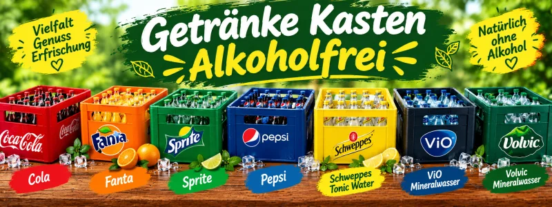 Getränke-Kästen alkoholfrei