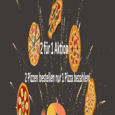 2 für 1 Aktion
