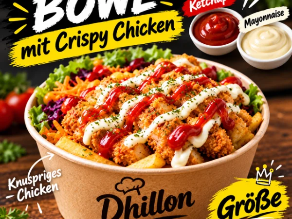 Classic Crispy Chicken Reis Bowl